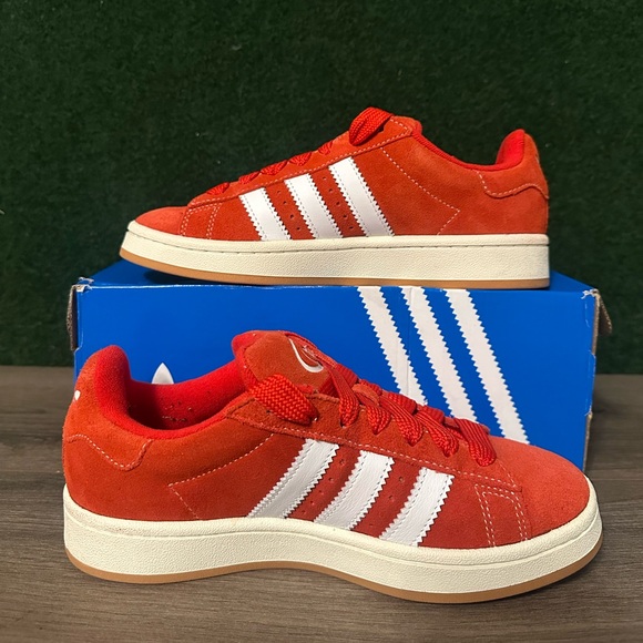 Adidas Campus 00’s ‘Better Scarlet Cloud White’ Size 8 - Picture 8 of 11